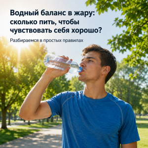Обезвоживание в жару: сколько пить, чтобы оставаться здоровым