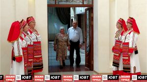 Пара из Альметьевского района отметила сапфировую свадьбу