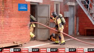 В Альметьевском районе прошли соревнования среди спасателей