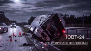 Автобус с пассажирами опрокинулся в Черемшанском районе