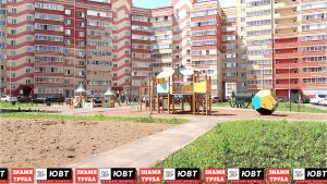 В Альметьевске благоустроили первый двор по программе «Наш двор-2026»