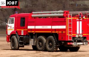 Пожар в гараже произошел в селе Русский Акташ