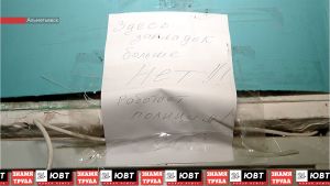 Жители проспекта Тукая, 21 жалуются на аварийные деревья и ямы