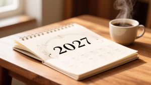 В России утвердили календарь выходных на 2027 год