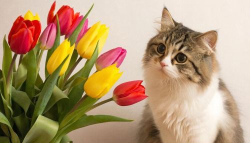 На 8 Марта — с осторожностью: ветеринары напомнили, какие цветы опасны для кошек