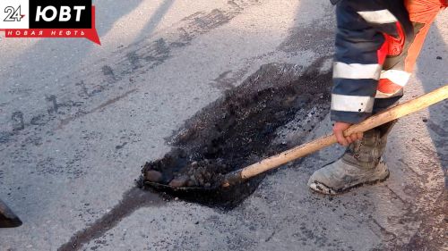 В Альметьевском районе запустили работу асфальтобетонного завода