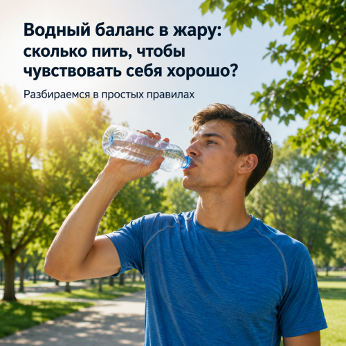 Обезвоживание в жару: сколько пить, чтобы оставаться здоровым