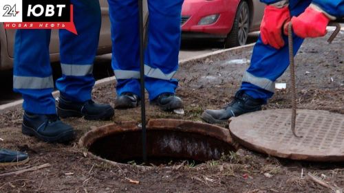 В Альметьевске некоторые дома остались без холодной воды