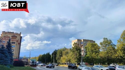 В выходные в Татарстане ожидаются дожди, грозы и сильный ветер