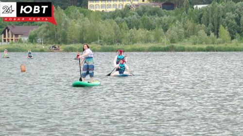 Альметьевцев приглашают на сап-субботник на городском водохранилище