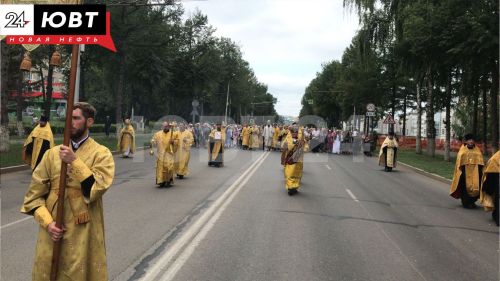 В Альметьевске на время Крестного хода перекроют ряд улиц