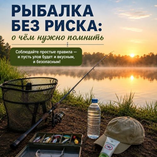 Рыбалка без риска: правила безопасности и хранения улова от опытных рыбаков