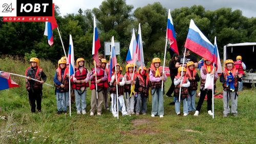 Подопечные лагеря центра «Нур» отправились в водный поход